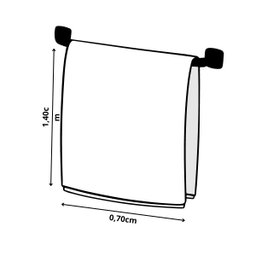 Toalha de Praia Banho Piscina Macia Aveludada 140x70cm Estampa 15 Boias - 6