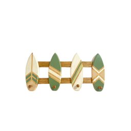 Cabideiro Prancha Verde 40 Cm Decoração Náutica Praia - 2