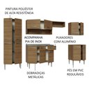Ver imagem 5 de Armário de Cozinha Completa 293cm com Pia Rustic Emilly Madesa 08