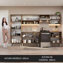 Ver imagem 6 de Armário de Cozinha Completa 293cm com Pia Rustic Emilly Madesa 08