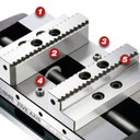 Ver imagem 2 de Morsa Autocentrante Ajustável Modelo Asc-100x125"