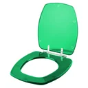 Ver imagem 2 de Assento Sanitário Poliester Thema Verde Translucido para vaso Incepa