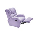 Ver imagem 7 de Poltrona Cadeira Imperial Zero Wall Reclinável Corano com Massageador Lilás Império