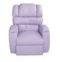 Ver imagem 3 de Poltrona Cadeira Imperial Zero Wall Reclinável Corano com Massageador Lilás Império