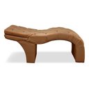 Ver imagem 2 de Maca Estética Luxo Reclinável em Capitonê Marrom/caramelo Profissional Bz Home Decor