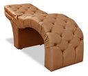 Ver imagem 5 de Maca Estética Luxo Reclinável em Capitonê Marrom/caramelo Profissional Bz Home Decor