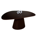 Ver imagem 2 de Mesa de Jantar Cone Organica 120x80cm Madeira Tabaco