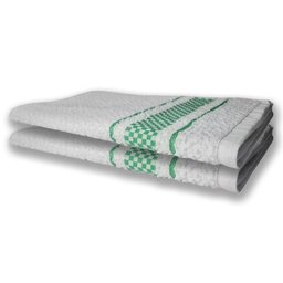 4 Panos de Prato Atoalhado Felpudo 370g/m² Premium Verde - 3