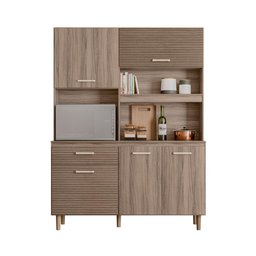 Armário Cozinha Compacta 5 Portas Multimóveis Cr20256 - 1