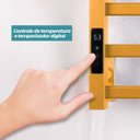 Ver mais imagens de Toalheiro Elétrico Térmico Aquecido 30x 45 Dourado 220V