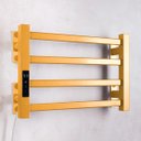 Ver mais imagens de Toalheiro Elétrico Térmico Aquecido 30x 45 Dourado 220v