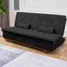 Sofá Cama Estoril 1,90m Suede Velut - King House - 2
