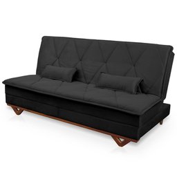 Sofá Cama Estoril 1,90m Suede Velut - King House - 4