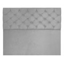 Ver imagem 3 de Cabeceira Capitonê Casal 140cm Jade Suede Cinza Slk Decor