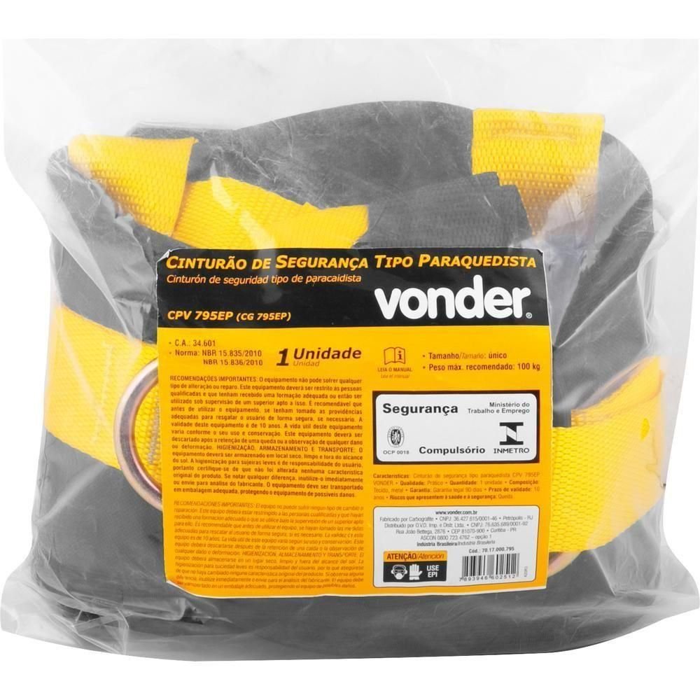 Cinto de Segurança Vonder Cpv795ep - 2