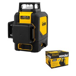 Nível a Laser Recarregável 30m 3 Linhas Verde Nlr 030 Vonder - 5