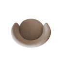 Ver imagem 5 de Kit 2 Poltronas Decorativa Beatriz Orgânica Veludo Bege
