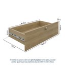 Ver imagem 2 de Modulo Gaveta 70cm Frame Yescasa