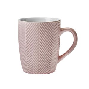 CANECA CAFE CHA TEXTURA FROZEN 360ML ROSA (ETI)