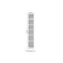 Ver imagem 2 de Guarda-roupa 1 Porta Kappesberg Adapt Branco 36cm