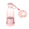 Garrafa Mixer Liquidificador Misturador Juice 300ml Portátil Processador Multifuncional Recarregável - 4