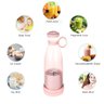 Garrafa Mixer Liquidificador Misturador Juice 300ml Portátil Processador Multifuncional Recarregável - 5
