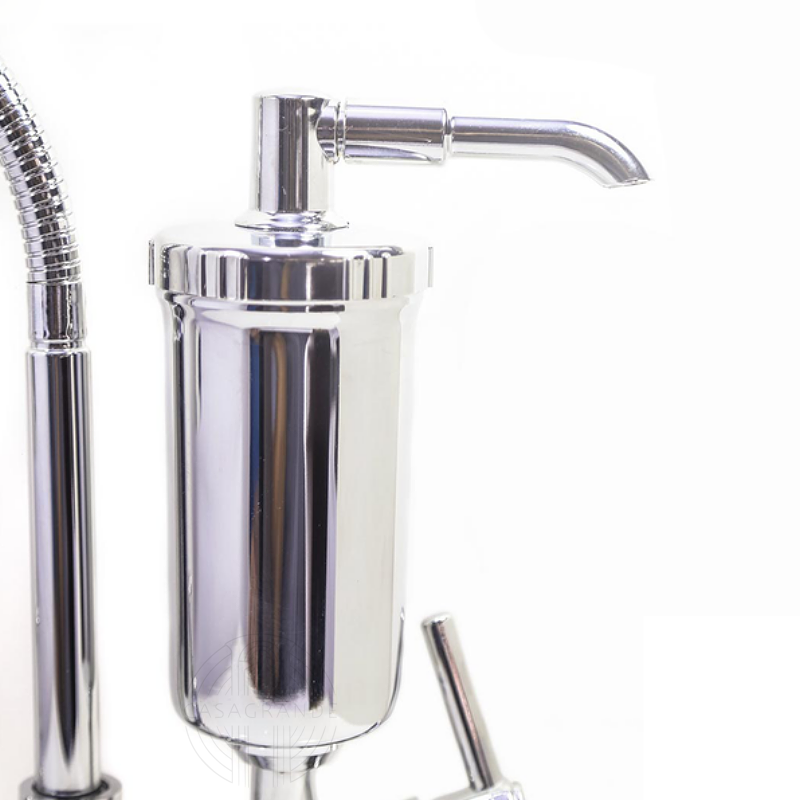 Torneira com Filtro Gourmet Pia Cozinha de Parede + 3 Refil - 2