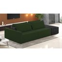 Ver imagem 6 de Sofá Ilha 2 Lugares Living 232cm Modulado Lary Veludo Verde Pu Pto K01 - D'Rossi