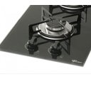 Ver imagem 2 de Fogão Cooktop À Gás 2 Bocas Mesa Vidro Bivolt Fischer Preto