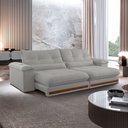 Ver imagem 1 de Sofá Dubai Veludo 02 Módulos de 100 Cm B25 Cm Meu Sofá Online