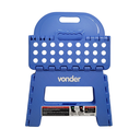 Ver imagem 3 de Cadeira Infantil Dobrável para Uso Doméstico e Passeios - Vonder Azul