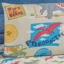 Ver imagem 2 de Jogo de Cama Babel em Microfibra 3 pçs Solteiro Kids Dino