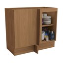 Ver imagem 5 de Armário de Cozinha Balcão de Canto 98cm 1 Porta G748 Maxxi Canela Kappesberg