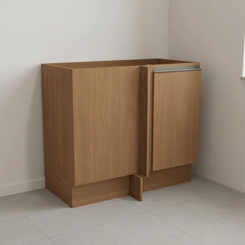 Armário de Cozinha Balcão de Canto 98cm 1 Porta Maxxi Kappesberg