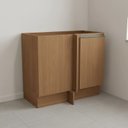 Ver imagem 1 de Armário de Cozinha Balcão de Canto 98cm 1 Porta Maxxi Kappesberg