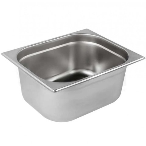 Kit 2 Cubas Gastronomica Inox Gn 1/2 X 150mm (325x265mm)