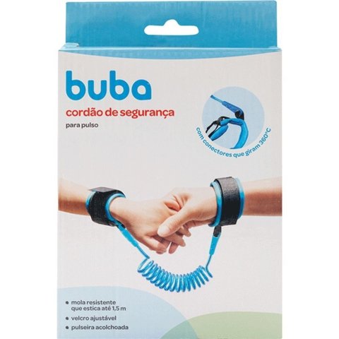 Buba Cordão para Segurança para Pulso Azul