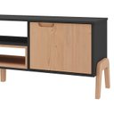 Ver imagem 6 de Kit Rack Para TV 50 Polegadas E Mesa De Centro Grafite Pinus HEC