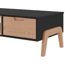 Ver imagem 7 de Kit Rack Para TV 50 Polegadas E Mesa De Centro Grafite Pinus HEC