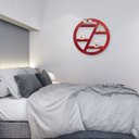 Ver imagem 3 de Estante Aérea Hati Vermelho Brilho