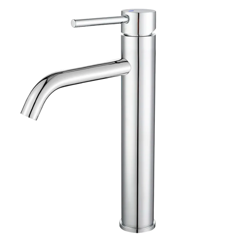 Torneira de Água Fria Bica Alta para Banheiro - Cromada - Dp4102 Drop Metais