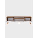 Ver imagem 6 de Rack 180cm MDF Freijo com Branco Dallas - On Móveis