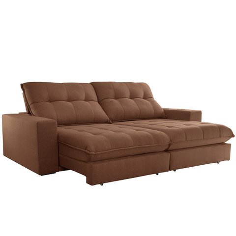 Sofa Retrátil Dublin 2,90m Mola Ensacada 05 Lugares Txr