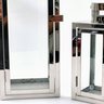 Lanterna Marroquina Decorativa Prata Inox 39/22cm Kit 2pc - 5