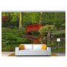Papel De Parede Jardim Japonês Árvore 3D Jjp38 - 1