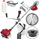 Ver imagem 1 de Roçadeira Nakashi L450k À Gasolina 45.4cc Lateral com Guidão