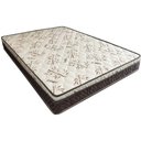 Ver imagem 2 de Cama Box Baú Bipartido Casal + Colchão Espuma D33 Euro Pillow Marrom Elegance