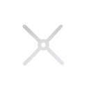 Ver imagem 2 de Kit Pé de Mesa Base Trava Veroninha Alumínio Fundido Branco