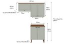 Ver imagem 2 de Conjunto Modulado para Lavanderia 4 Peças Cm0057 Linha Acquaflex Genialflex