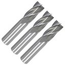 Ver imagem 1 de Kit Fresa Topo Reto 4 Cortes - Hss Med. 6/10/12 Mm